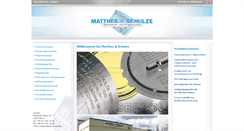 Desktop Screenshot of matthes-schulze.de